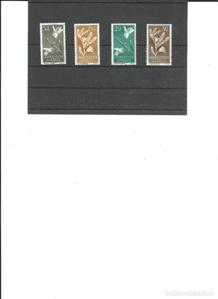 Briefmarken: SAHARA-126/29 Pro Infancia a&ntilde;o 56 Flora  nuevos sin fijasellos(seg&uacute;n foto)