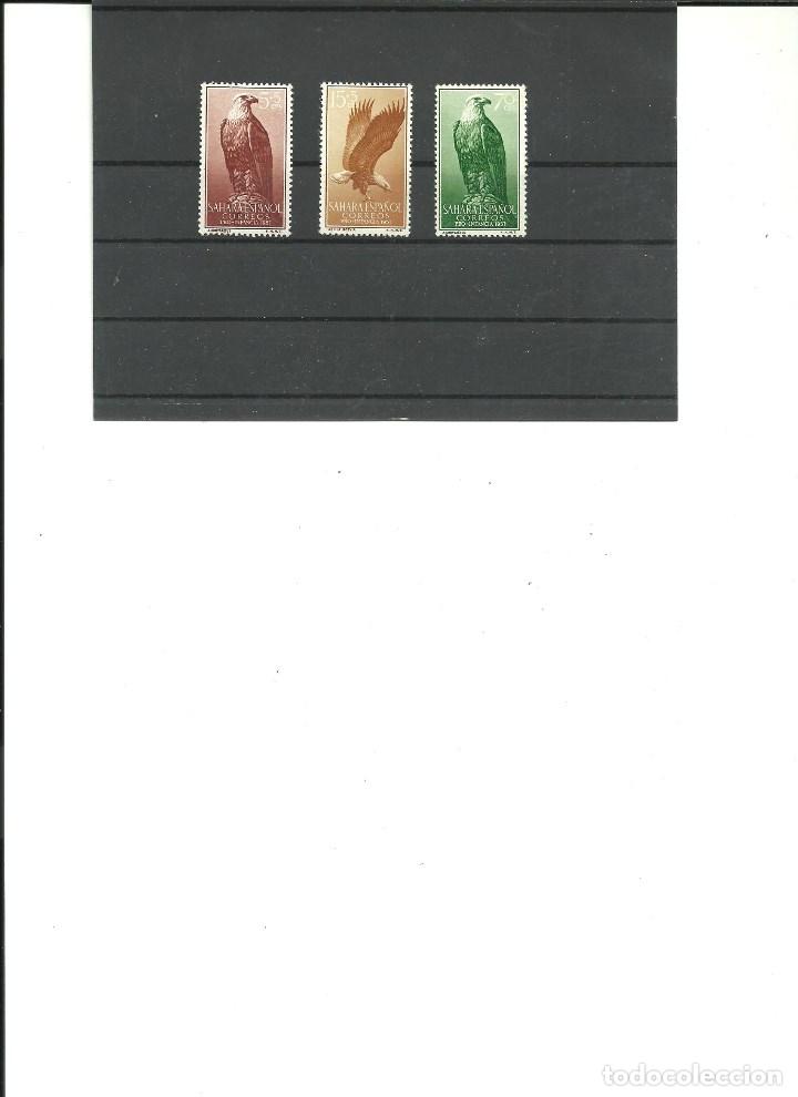 Briefmarken: SAHARA-139/41 Pro Infancia Aguilas nuevos sin fijasellos(seg&uacute;n foto)