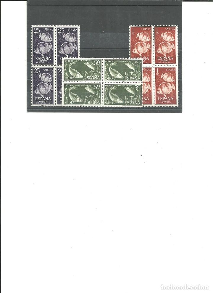 Briefmarken: SAHARA-209/11 Pro Infancia Mero bloque de cuatro nuevos sin fijasellos(seg&uacute;n foto)