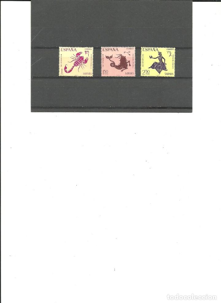 Briefmarken: SAHARA-265/67 Pro Infancia-Zodiaco nuevos sin fijasellos(seg&uacute;n foto)