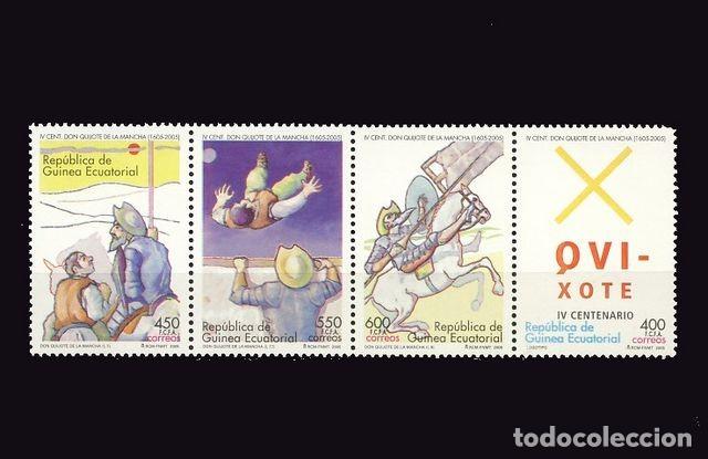Timbres: G. ECUATORIAL. 364/67 CENTENARIO DEL QUIJOTE