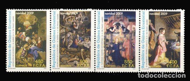 Timbres: G. ECUATORIAL. 426/29 NAVIDAD