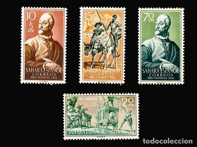 Timbres: SAHARA. 149/52  PRO INFANCIA