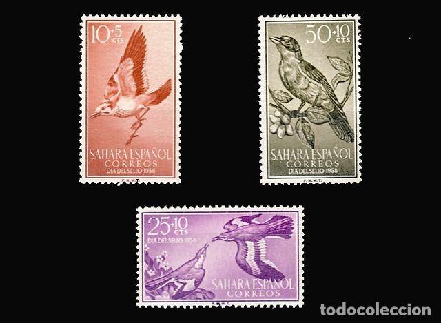 Timbres: SAHARA. 153/55   D&Atilde;�A DEL SELLO