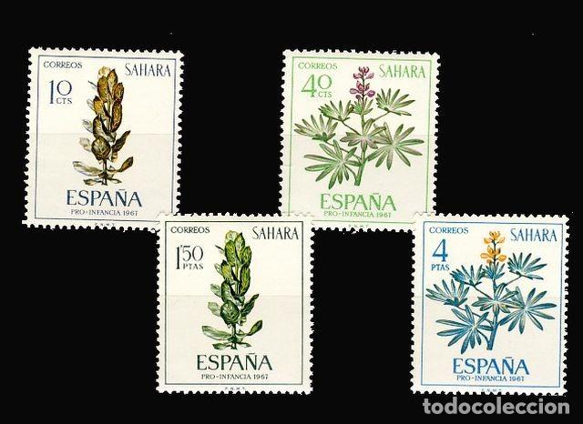 Timbres: SAHARA. 256/59 PRO INFANCIA