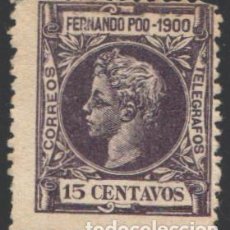 Sellos: FERNANDO POO, 1900 EDIFIL Nº 87