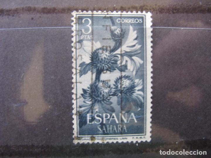 Timbres: +sahara 1962, flora, edifil 207