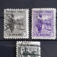 Selos: GUINEA , EDIFIL 264-266 , 1941. Lote 198288998