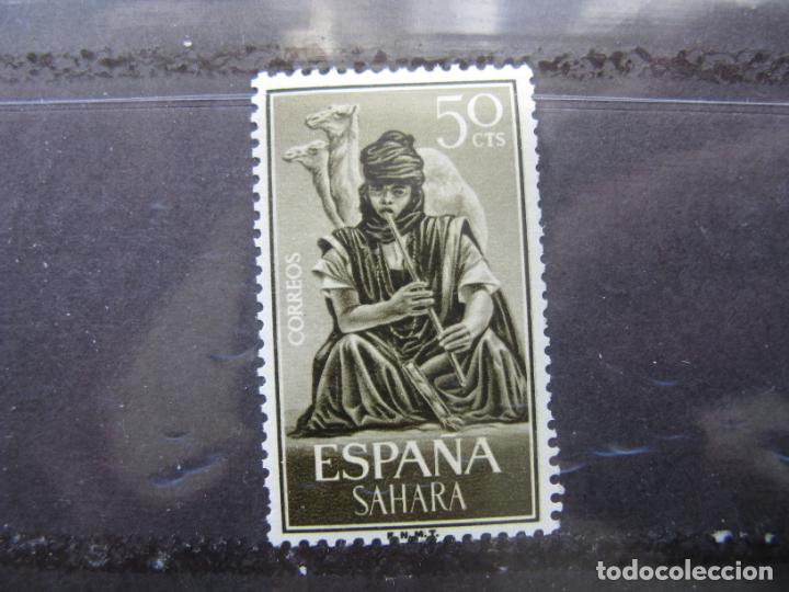 Timbres: +sahara 1964, musicos indigenas, edifil 229