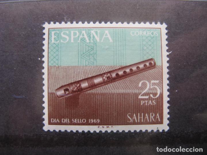 Briefmarken: +sahara 1969, musica, edifil 278
