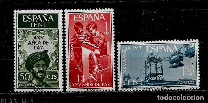 Timbres: COLONIAS ESPA&Ntilde;OLAS -IFNI - EDIFIL 209-211 - 1965 - NUEVOS SIN FIJASELLOS