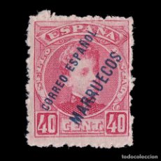 Sellos: MARRUECOS.1903-09.HABILITADO.40C.MH.EDIFIL.9