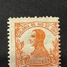 Francobolli: RIO DE ORO, 1912, ALFONSO XIII, EDIFIL 68, NUEVO CON FIJASELLOS. Lote 301280058