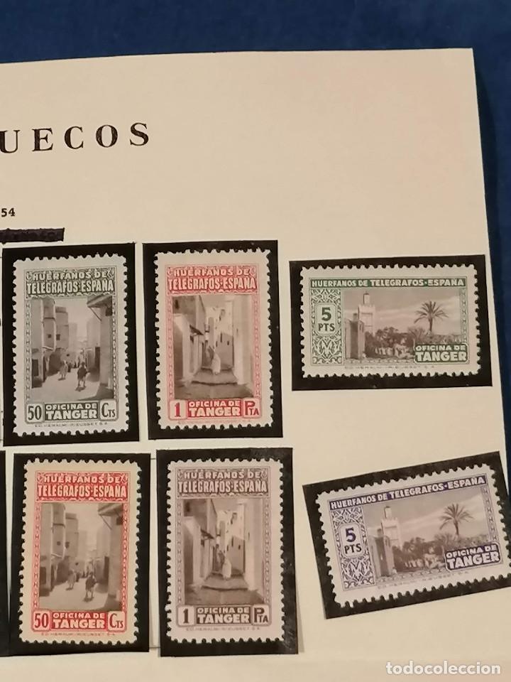 Sellos: España ExColonias Marruecos Tanger Telegrafos Critikian 55/66 año 1946 Sellos nuevo */chanela - Foto 5 - 303642968