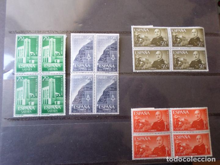 Briefmarken: .sahara espa&ntilde;ol, 1961, XXV aniv. exaltacion del caudillo a la jefatura del estado, edifil 193/96