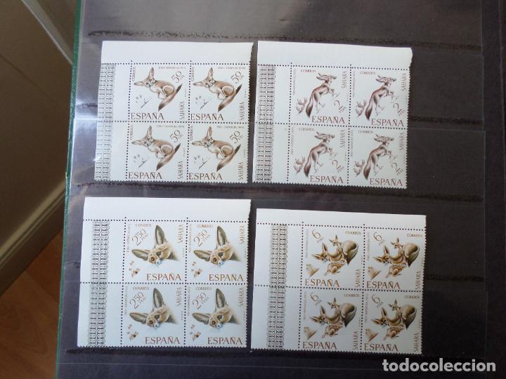 Briefmarken: .sahara espa&ntilde;ol, 1970, pro infancia, fenec, edifil 279/82