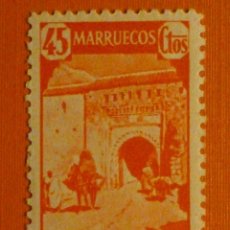 Sellos: SELLO - ESPAÑA - MARRUECOS - TIPOS DIVERSOS - EDIFIL 209 - 1940 - 45 CTS ROJO. Lote 334784913