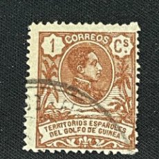 Selos: GUINEA, ALFONSO XIII, 1909, EDIFIL 59, USADO. Lote 337664273