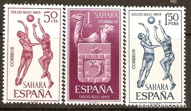 Timbres: SAHARA 1965 EDIFIL 246/8** SIN FIJASELLOS