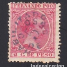 Sellos: FERNANDO POO, 1896-1900 EDIFIL Nº 32 /*/, 5 CTS. S. 2 CT. ROSA.. Lote 362639750
