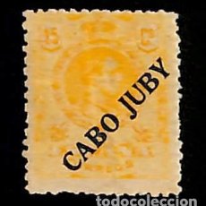 Sellos: CABO JUBY, 1922-1923 EDIFIL Nº 20A /*/, 15 C. AMARILLO. Lote 363851970