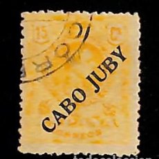 Sellos: CABO JUBY, 1922-1923 EDIFIL Nº 20A, 15 C. AMARILLO. Lote 363857350