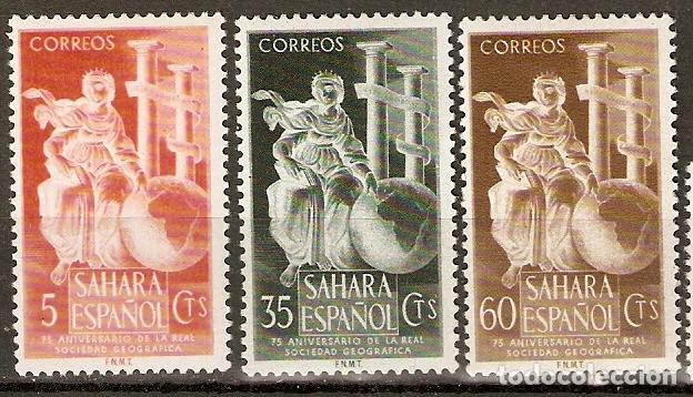 Timbres: SAHARA 1953 EDIFIL 101/3** SIN FIJASELLOS