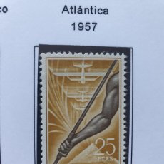 Sellos: GUINEA ESPAÑOLA SERIE COMPLETA EDIFIL 368 * 1957. Lote 383741679