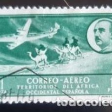 Sellos: SELLO USADO TERRITORIOS DEL AFRICA OCCIDENTAL ESPAÑOLA 1950 - CORREO-AEREO - AVION. Lote 399208169
