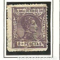 Sellos: RIO DE ORO 1907 - EDIFIL NRO. 29 - USADO. Lote 400919084