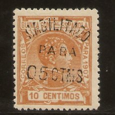 Sellos: COLONIAS GUINEA EDIFIL ESPACIALIZADO 58X * MH 1908/1909 NL506. Lote 401821979
