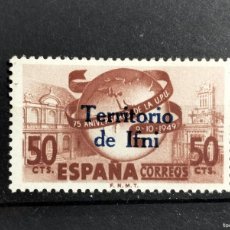 Sellos: ESPAÑA SELLOS EXCOLONIA IFNI EDIFIL 65 AÑO 1949 SELLOS NUEVOS*/SOMBRAS