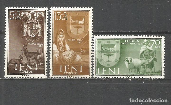 Sellos: IFNI EDIFIL NUM. 132/134 ** SERIE COMPLETA SIN FIJASELLOS