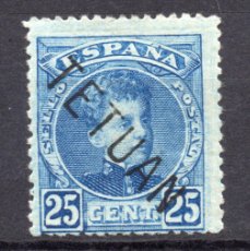Sellos: MARRUECOS 1908 TETUAN - Nº EDIFIL 20 - * MH, NUEVO CON SEÑAL - FIRMADO - 145€