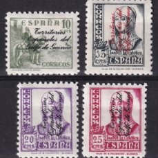 Sellos: GUINEA, 1939 EDIFIL Nº 256 / 259 /*/