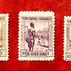 Sellos: BONITOS SELLOS TERRITORIOS ESPAÑOLES GOLFO GUINEA 1941