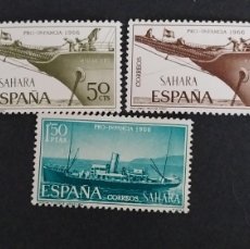 Francobolli: PRO INFANCIA - ESPAÑA SAHARA - SERIE NUEVA - AÑO 1966.