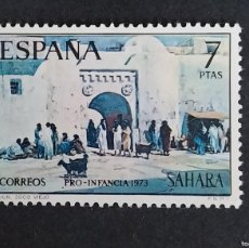 Francobolli: PRO INFANCIA - ESPAÑA SAHARA - SERIE NUEVA - AÑO 1973.
