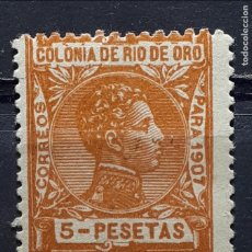 Sellos: RIO DEL ORO . AÑO 1907 **. EDIFIL 32