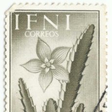 Sellos: ❤️ SELLO ”STAPELIA SP.”, 1954, IFNI, 10 CÉNTIMO ESPAÑOL ❤️