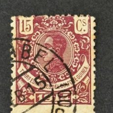 Sellos: GUINEA, ALFONSO XIII, 1914, EDIFIL 102, USADO