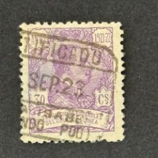 Sellos: GUINEA, ALFONSO XIII, 1922, EDIFIL 161, USADO