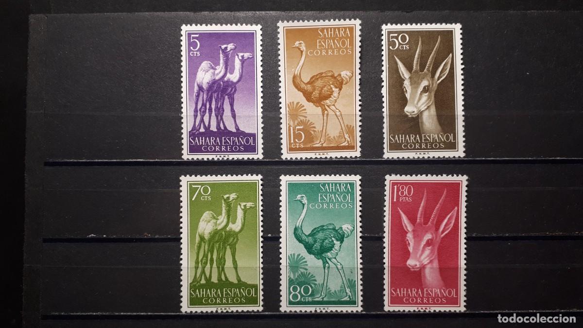 Briefmarken: S&Aacute;HARA . A&Ntilde;O 1957. **. EDIFIL 133/8