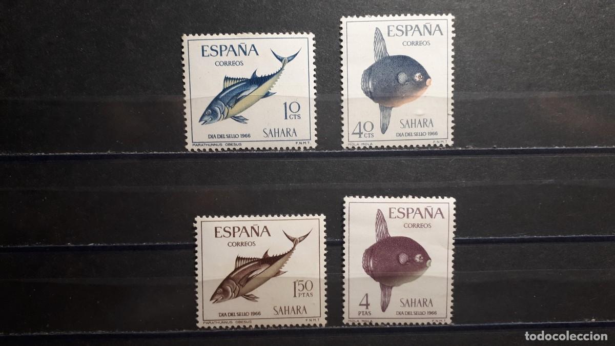 Sellos: S&Aacute;HARA. A&Ntilde;O 1966. *. EDIFIL 252/5