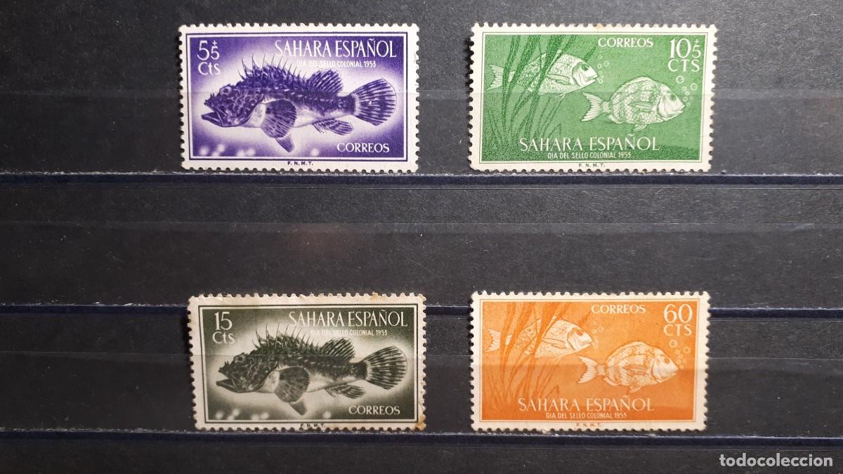 Sellos: S&Aacute;HARA . A&Ntilde;O 1953. */(*). EDIFIL108/11