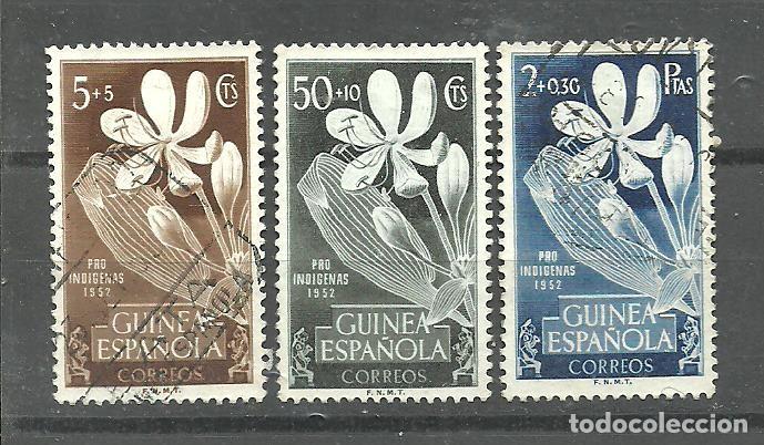 Timbres: GUINEA ESPA&Ntilde;OLA 1952 - EDIFIL NRO. 314-16- USADOS