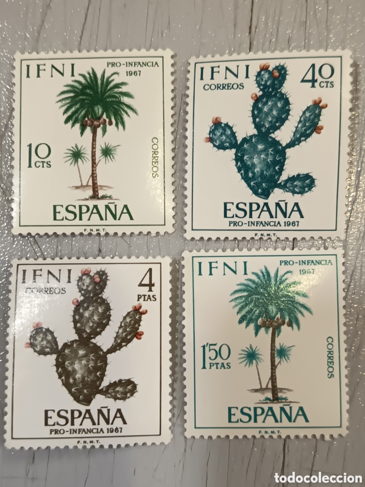 Selos: IFNI 1967. EDIFIL 225/28. PRO-INFANCIA. SERIE COMPLETA. NUEVOS.