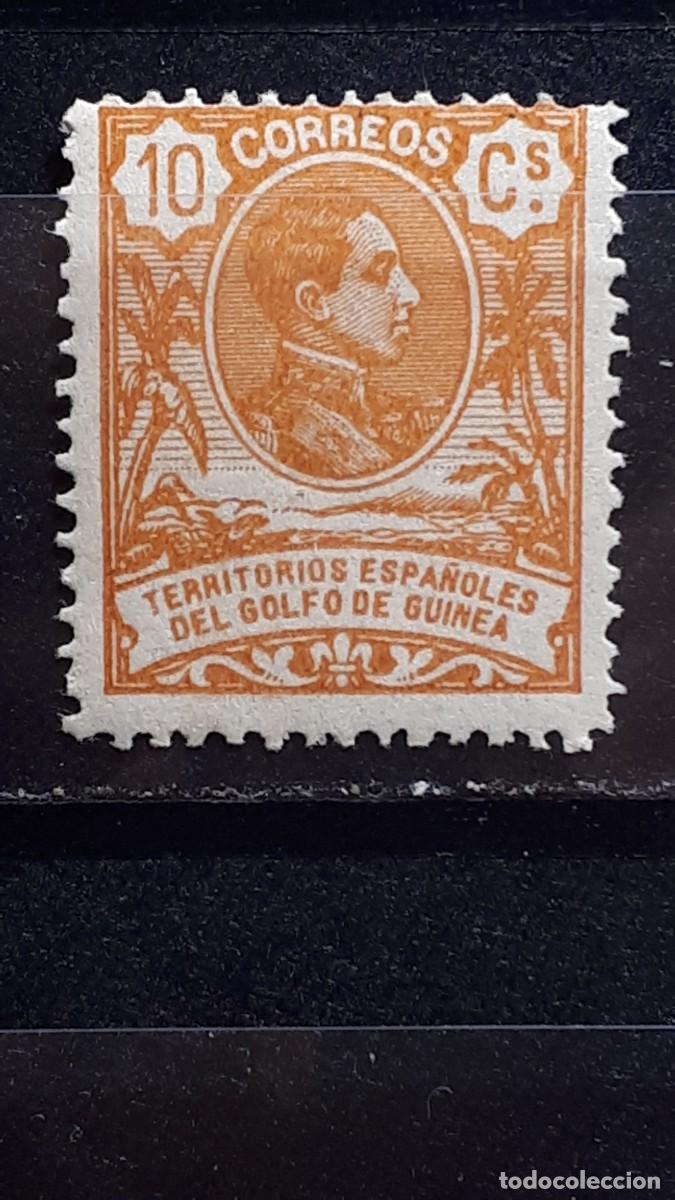 Sellos: GUINEA. A&Ntilde;O 1909. **. EDIFIL 62