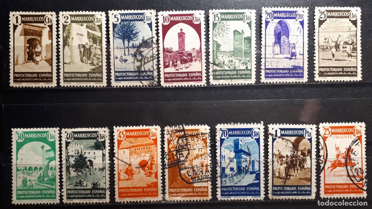 Sellos: MARRUECOS . A&Ntilde;O 1940. &deg;. EDIFIL 200/16, falta 213/5