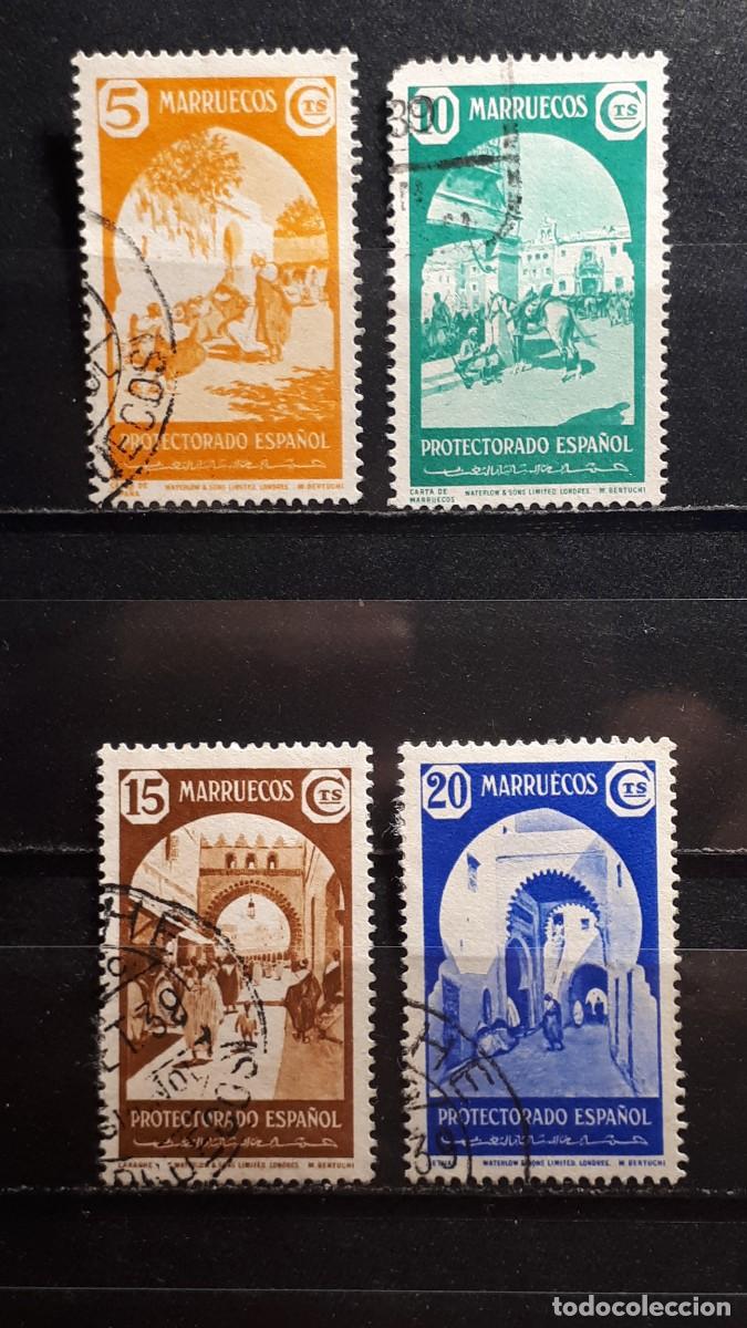 Sellos: MARRUECOS . A&Ntilde;O 1939. &deg;. EDIFIL 196/9